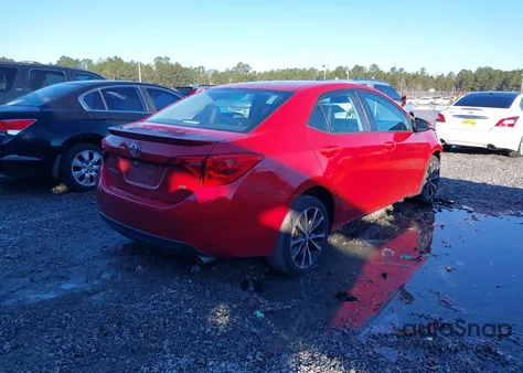 2017 Toyota Corolla Se from USA, damaged, VIN 5YFBURHE0HP709773